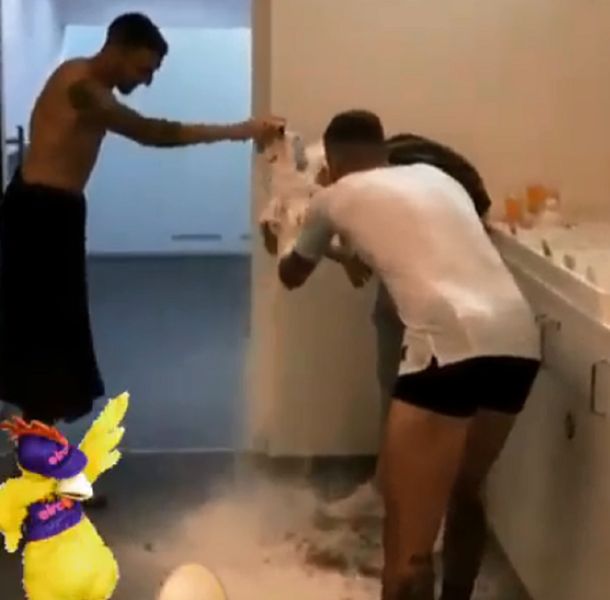 ¿Derecho de piso? Icardi le festejó el cumpleaños a Lautaro Martínez a su manera