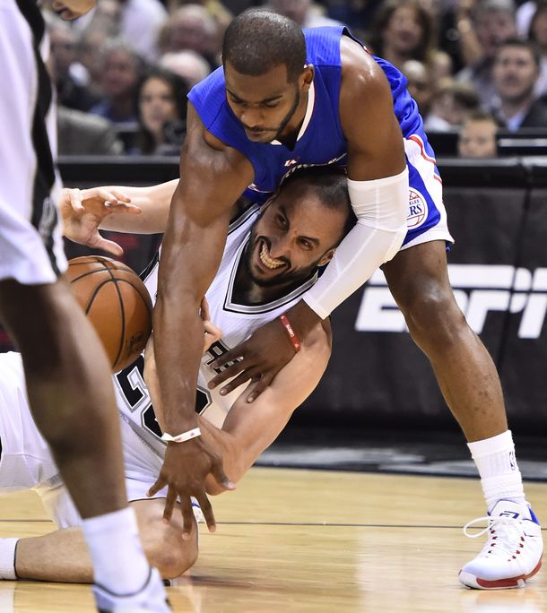 Los Spurs de Ginóbili cayeron ante los Clippers y la serie está igualada