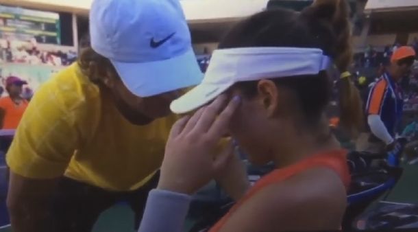 Una tenista top perdió y rompió en llanto en pleno juego: No quiero jugar más