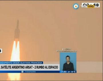 Argentina tiene su segundo satélite en el espacio: lanzaron el Arsat 2