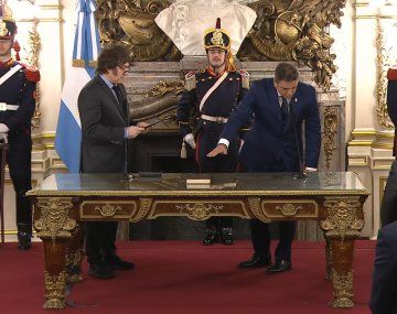 Así juró Lisandro Catalán como nuevo ministro del Interior