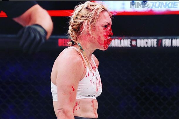 Pararon una pelea de MMA por una paliza - Crédito: Instagram&nbsp;heathertheheat