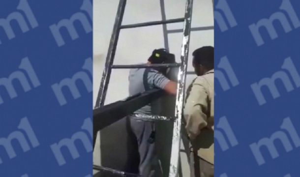 ¡Puede fallar! El insólito error en una obra en construcción se volvió viral