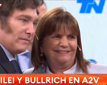 El incómodo primer encuentro público de Javier Milei y Patricia Bullrich