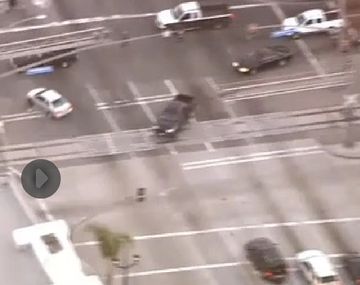 Así intentó escapar de la policía de Los Ángeles