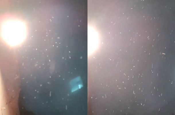 ¿Nieve en Buenos Aires? El video viral registrado en zona sur del conurbano
