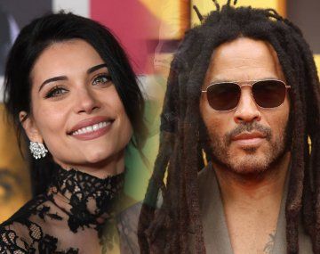 Eva De Dominici y Lenny Kravitz 