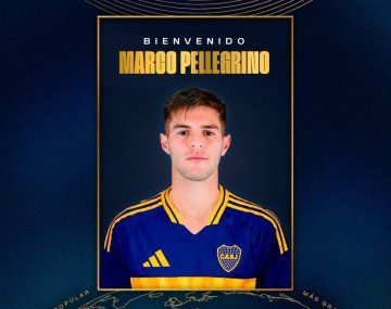 Boca oficializó la llegada de Pellegrino
