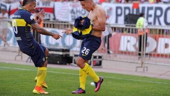 Carlos Tevez y Ricardo Centurión Carlos Tevez y Ricardo Centurión