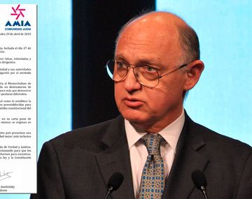 AMIA le contestó con dureza a Timerman