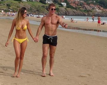 Las vacaciones mimosas de Barby Franco y Fernando Burlando