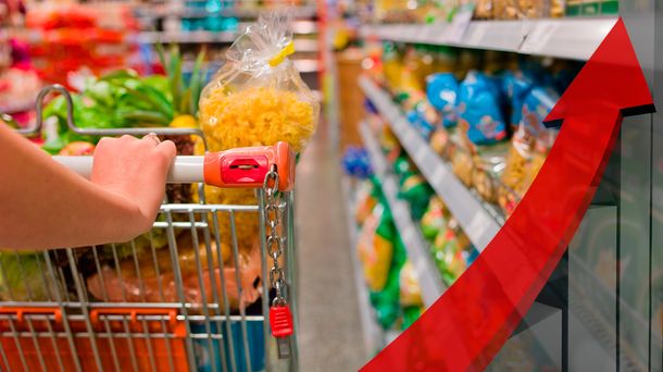 Los precios de la canasta básica subieron un 1,62% en la primera quincena