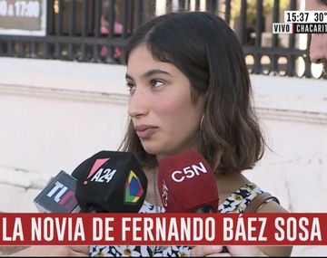 Habló la novia de Fernando: Tener que venir a ver a tu novio a través de un mármol es horrible