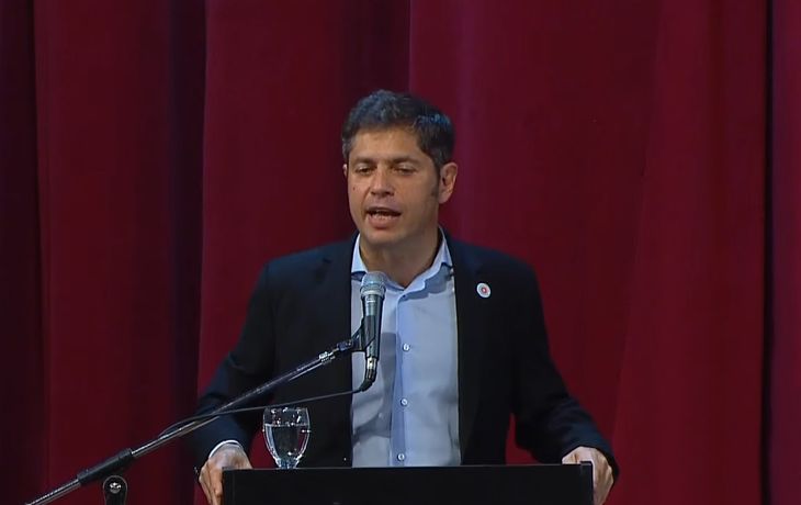 Kicillof le tomó juramento a sus ministros en la Provincia