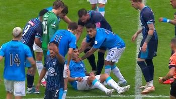 Susto en Belgrano: qué le pasó a Lucas Zelarayán Susto en Belgrano: qué le pasó a Lucas Zelarayán