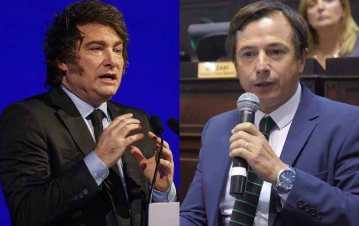 El día en el que Javier Milei insultó a un diputado y salió corriendo por los pasillos de un canal