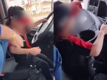 Santa Cruz: un hombre hizo manejar un camión a un nene de 7 años