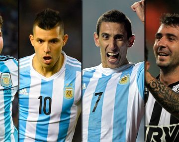 El cuarteto de ataque que planea Bauza para su debut ante Uruguay