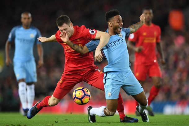 Liverpool choca ante Manchester City en Anfield