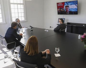 Alberto Fernández mantuvo una reunión con los directivos de Nissan Argentina y con Guy Rodríguez, presidente de la compañía en Latinoamérica