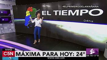 Pronóstico del tiempo para todo el país en C5N Pronóstico del tiempo para todo el país en C5N