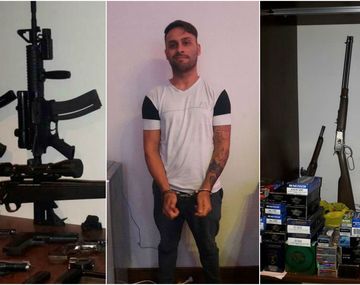 Alejandro Radetic&nbsp;&nbsp; y sus armas