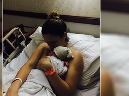 Paula Chaves tras dar a luz a Baltazar. Paula Chaves tras dar a luz a Baltazar.