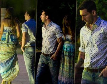 La mujer de Lio Messi lució su panza de cuatro meses