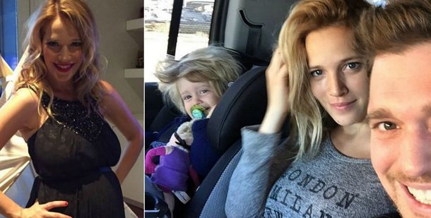 Michael Bublé se reencontró con Luisana Lopilato y Noah en Canadá