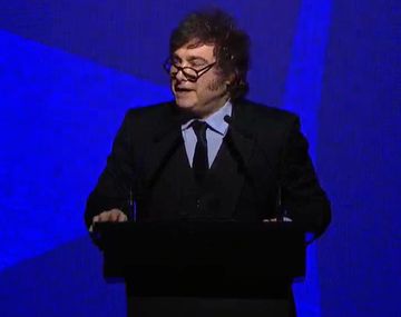Javier Milei en la Fundación Faro.