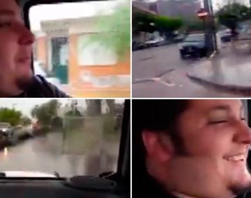 Hicieron un video donde se ríen de los inundados en Neuquén.