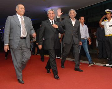 El gobernador de San Luis y Rodríguez Saá visitan al Papa