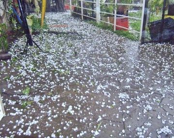 Llueve y graniza en Capital Federal y en varias localidades del Conurbano