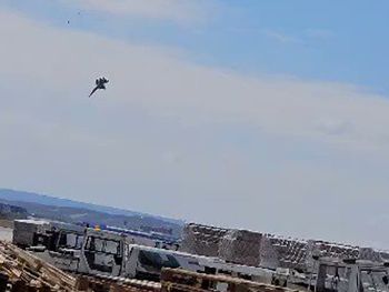 Así se estrelló un avión de la Fuerza Aérea Española durante una exhibición
