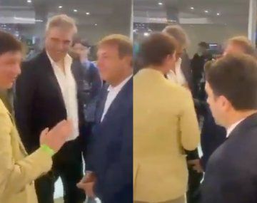 Momento de tensión: el desplante de Santiago Caputo a Ramiro Marra antes del debate porteño