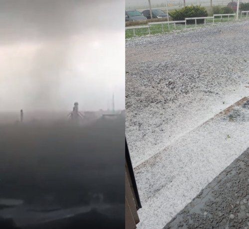 Santa Fe: temporal de lluvia, granizo y hasta un tornado