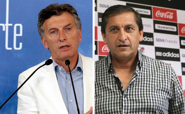 Mauricio Macri y Ramón Díaz, cara a cara en un partido de golf a beneficio