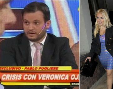 Pelea entre Verónica Ojeda y Pablo Pugliese