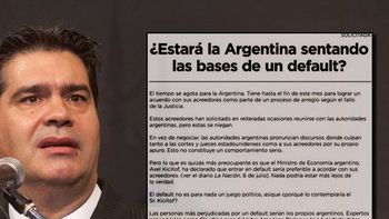 fuerte respuesta del gobierno a la nueva solicitada buitre fuerte respuesta del gobierno a la nueva solicitada buitre