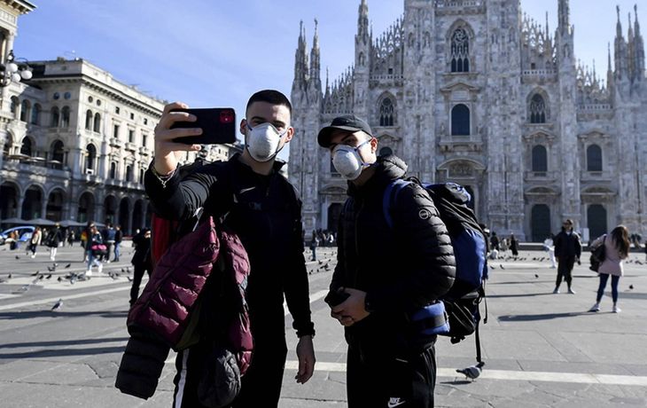 Italia registra récord diario de casos de coronavirus desde el inicio de la pandemia