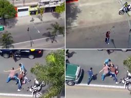 Mirá el video del tiroteo que ocurrió a metros de un jardín de infantes