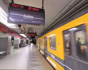 Subtes: habrá carteles para conocer cuándo llega la siguiente formación