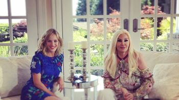 Luisana Lopilato con Susana Giménez Luisana Lopilato con Susana Giménez