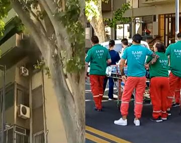 Tragedia: incendio en un edificio en Flores dejó 2 muertos y 27 heridos