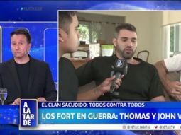john fort apunto contra su tio: no termino el secundario; dejen de glorificarlo como gran empresario john fort apunto contra su tio: no termino el secundario; dejen de glorificarlo como gran empresario