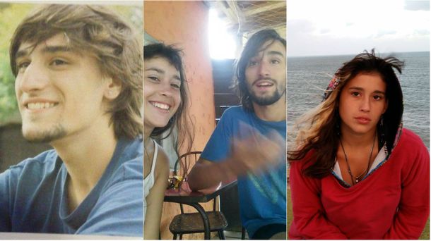 Josefina del Río y  Lucas Miguel Ferrer Pinto desaparecieron en Brasil el 30 de enero