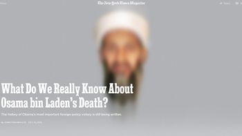el new york times tambien pone en duda la version oficial sobre la muerte de bin laden el new york times tambien pone en duda la version oficial sobre la muerte de bin laden