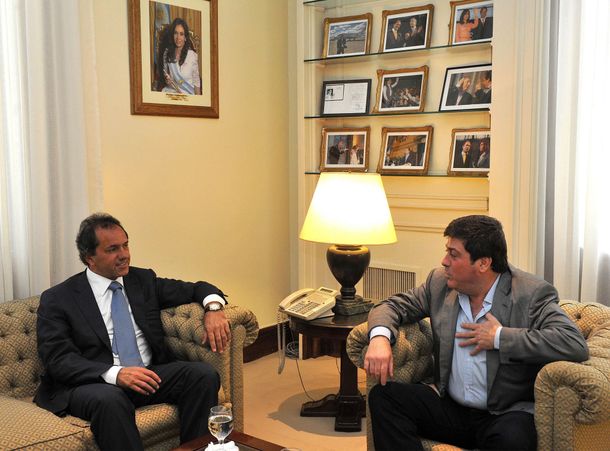 Scioli y Mariotto se reunieron para acordar prioridades