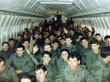 Soldados de las Malvinas 1982. Imagen de archivo