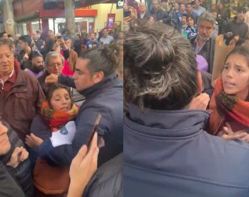 Escándalo con Bullrich en Quilmes: agredieron a una chica por un cartel